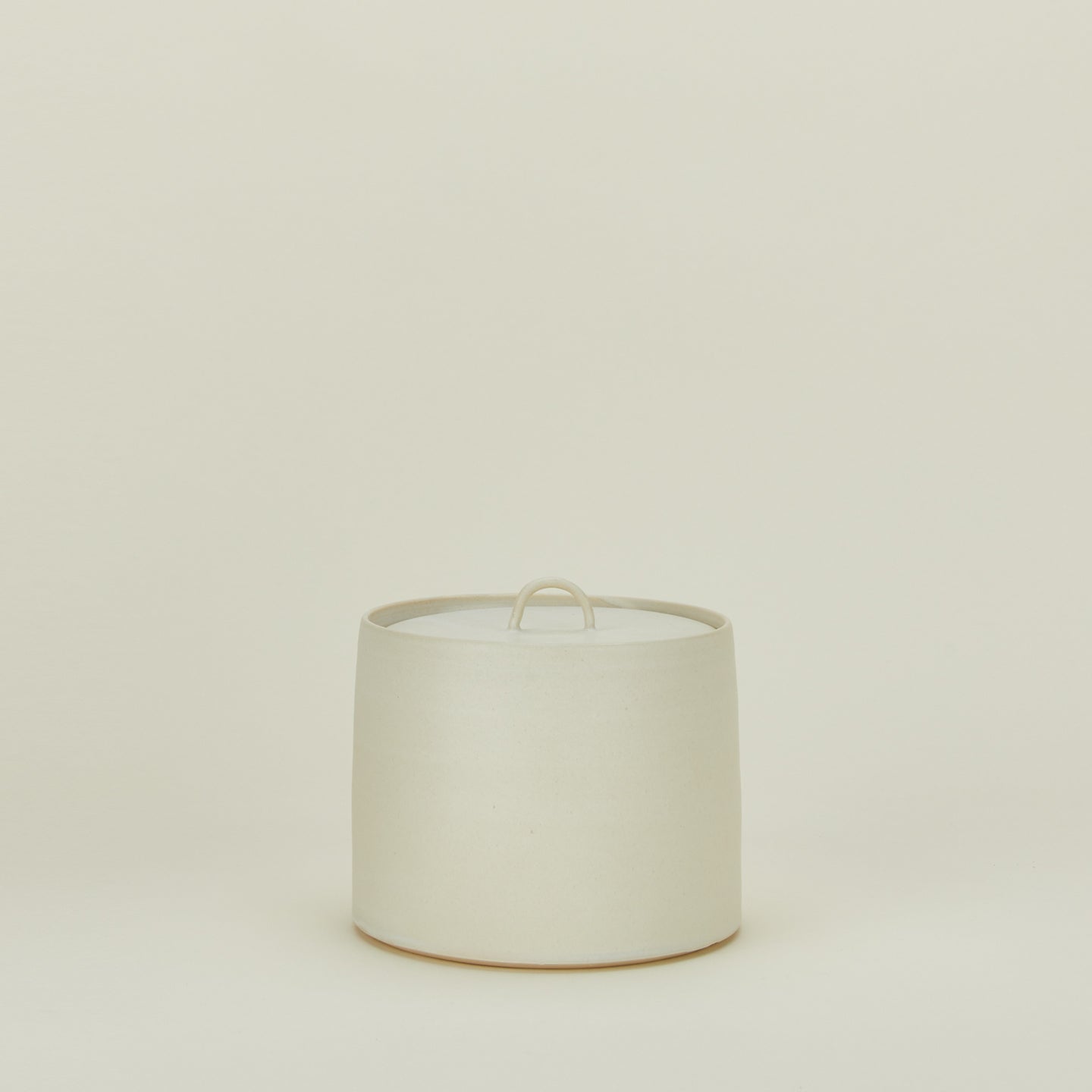 Tracie Hervey short wide lidded jar