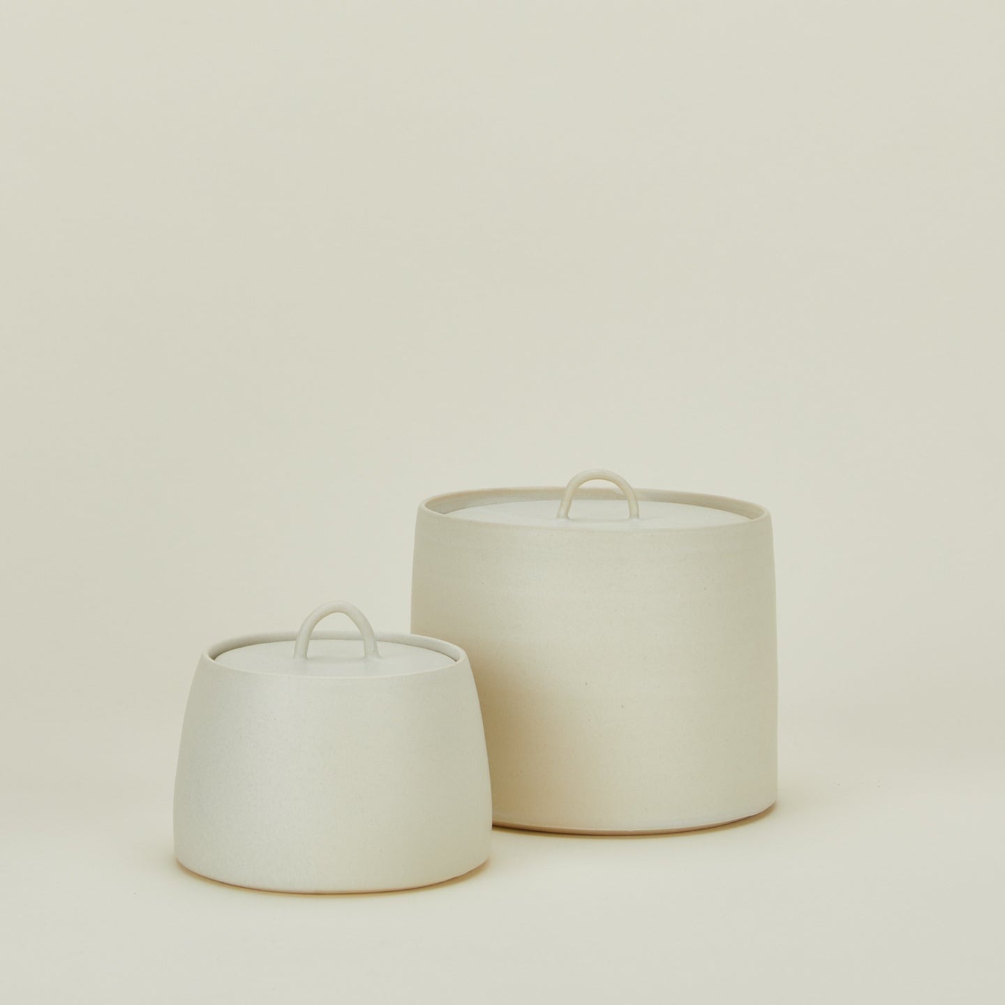 Tracie Hervey wide lidded jar family