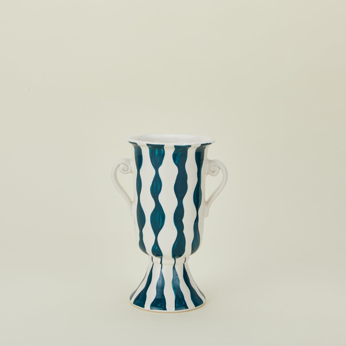 Copacabana Vase - Blue Squiggle