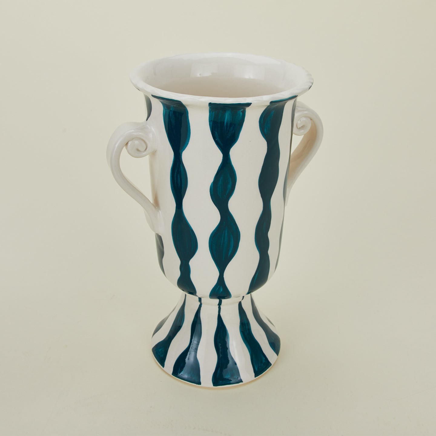 Copacabana Vase - Blue Squiggle