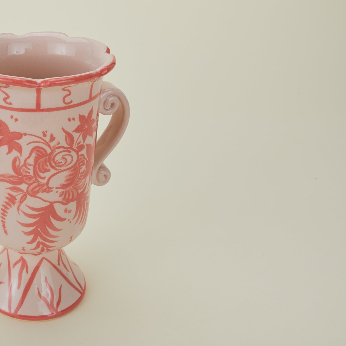 Copacabana Vase - Lilac Terracotta