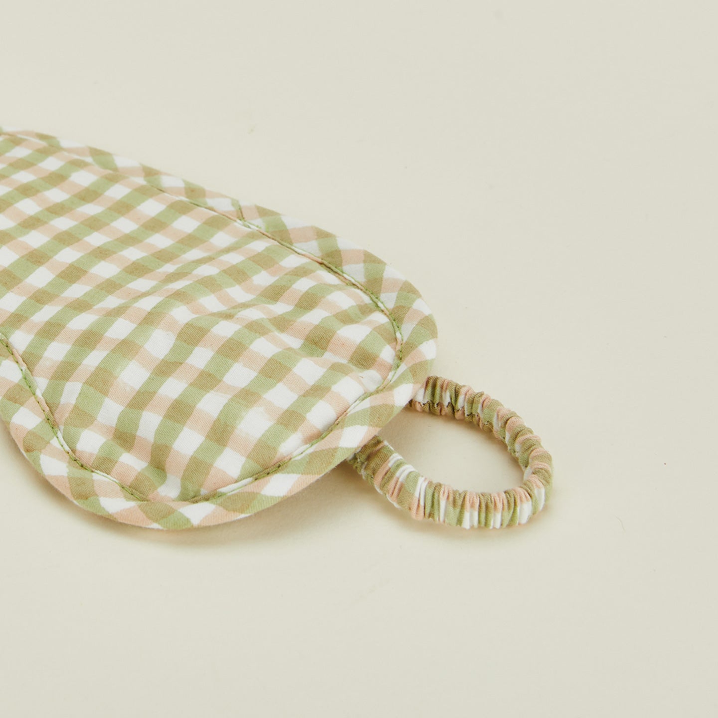 Close up view of Yonder sage eye mask