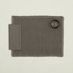 Essential Dinner Napkin and Placemat in Dark Grey