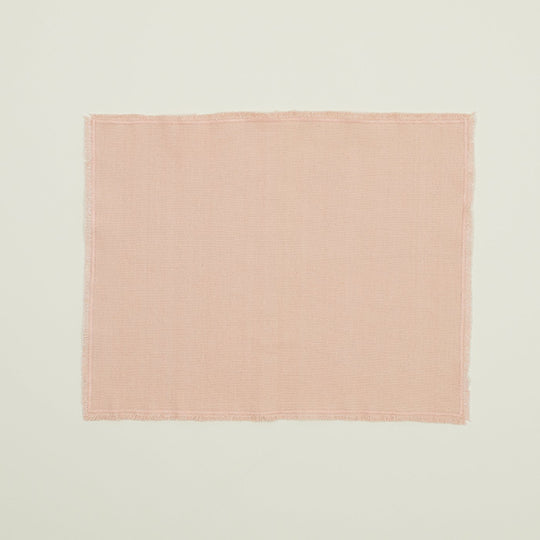 Essential Cotton Placemat, Set of 4 - Blush