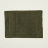 Simple Terry Bath Mat - Olive