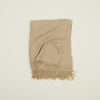 Simple Linen Throw - Flax