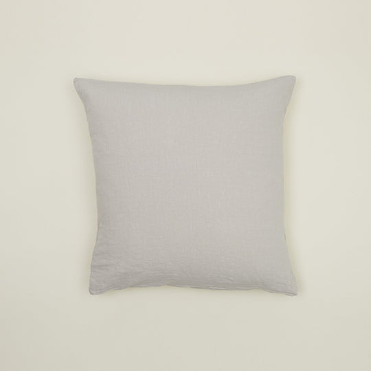 Simple Linen Euro Sham - Light Grey