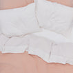 Simple Linen Duvet - Blush