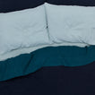 Simple Linen Flat Sheet - Sky