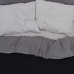 Simple Linen Duvet - Black