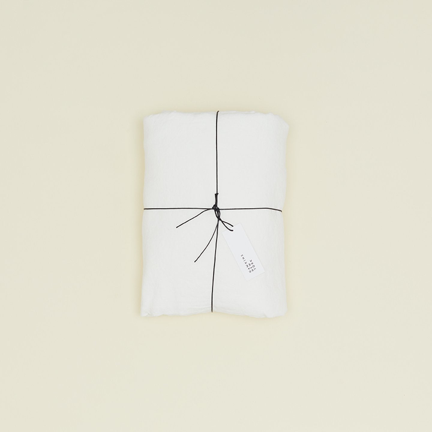 Simple Linen Duvet - White