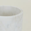 Close up of Simple Marble Utility Canister.