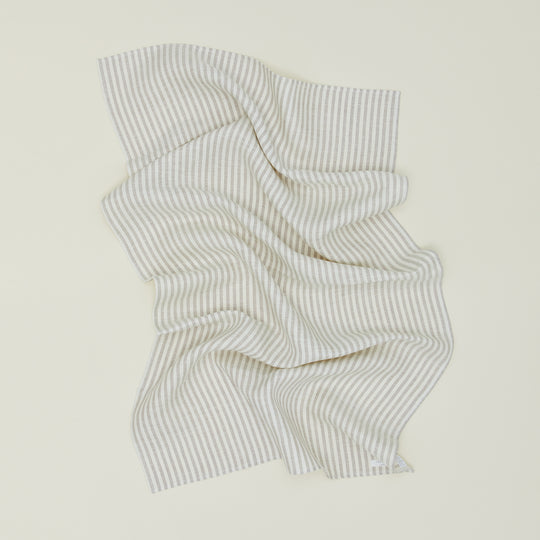 Chambray Linen Towel - Flax