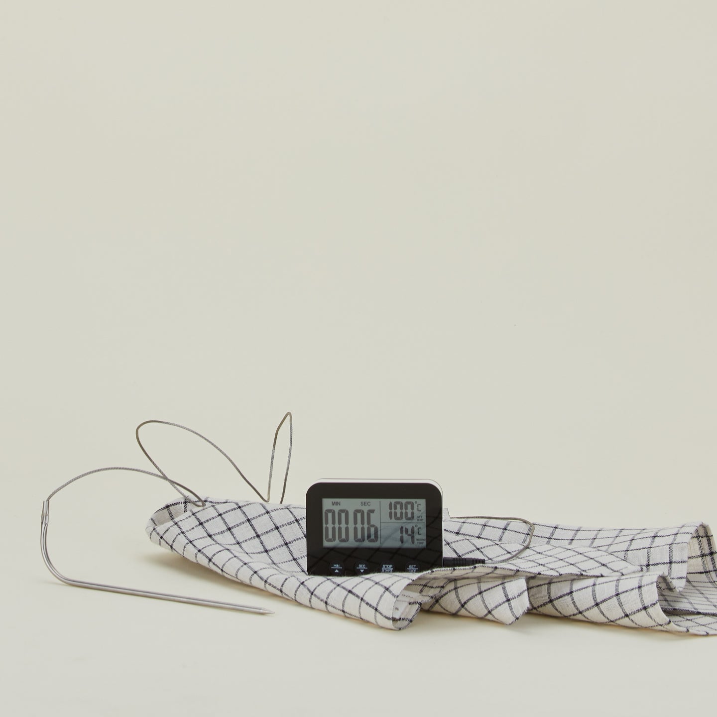 Meat Thermometer with Timer
