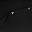 Simple Linen Duvet - Black