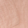 Simple Linen Quilt - Blush