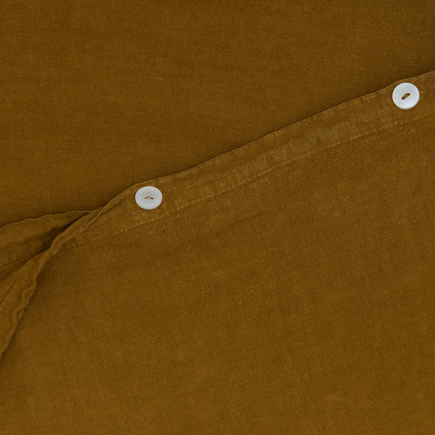 Simple Linen Duvet - Bronze