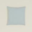 Reversible Velvet + Linen Pillow - Sky