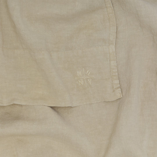 Simple Linen Flat Sheet - Flax