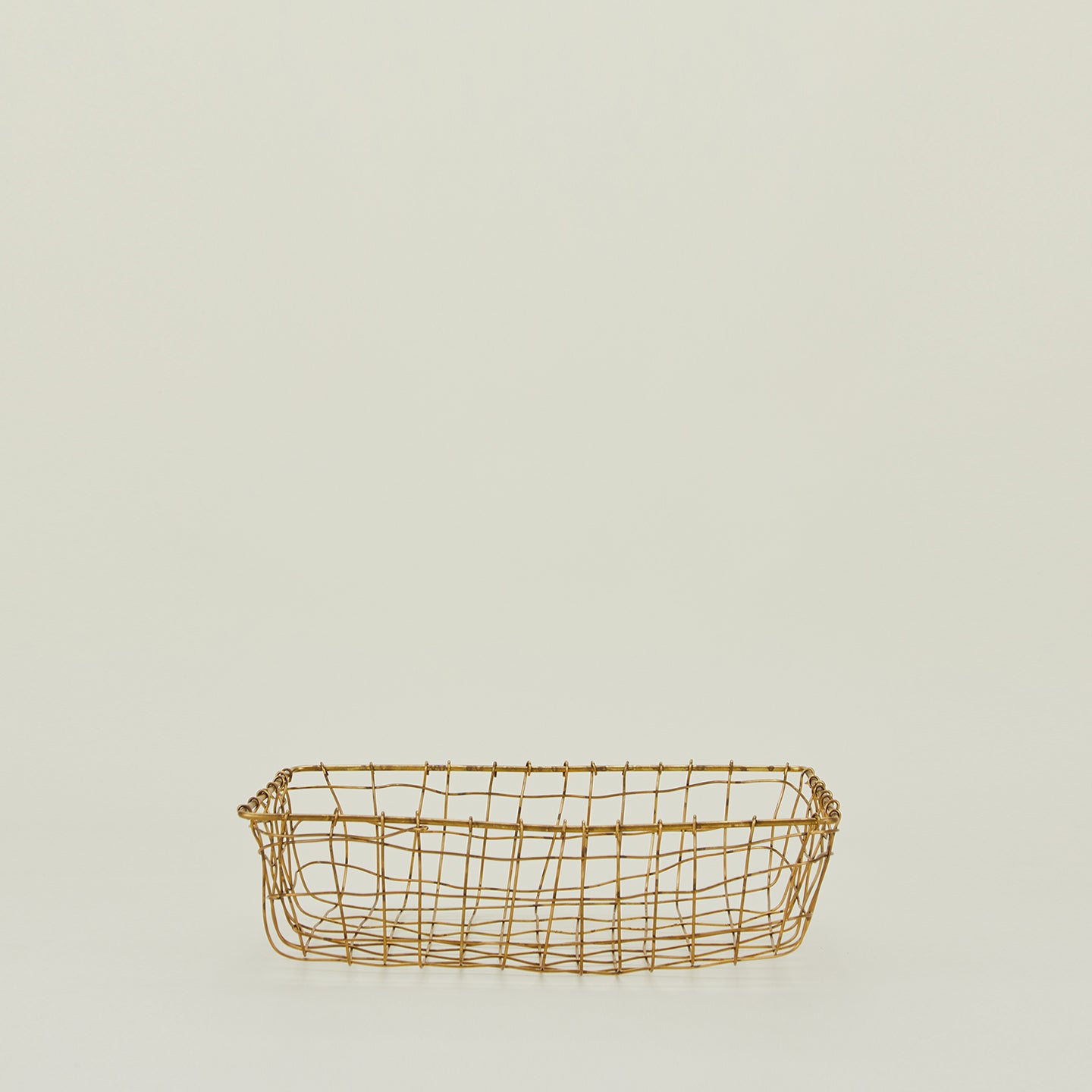 Brass Basket - Low