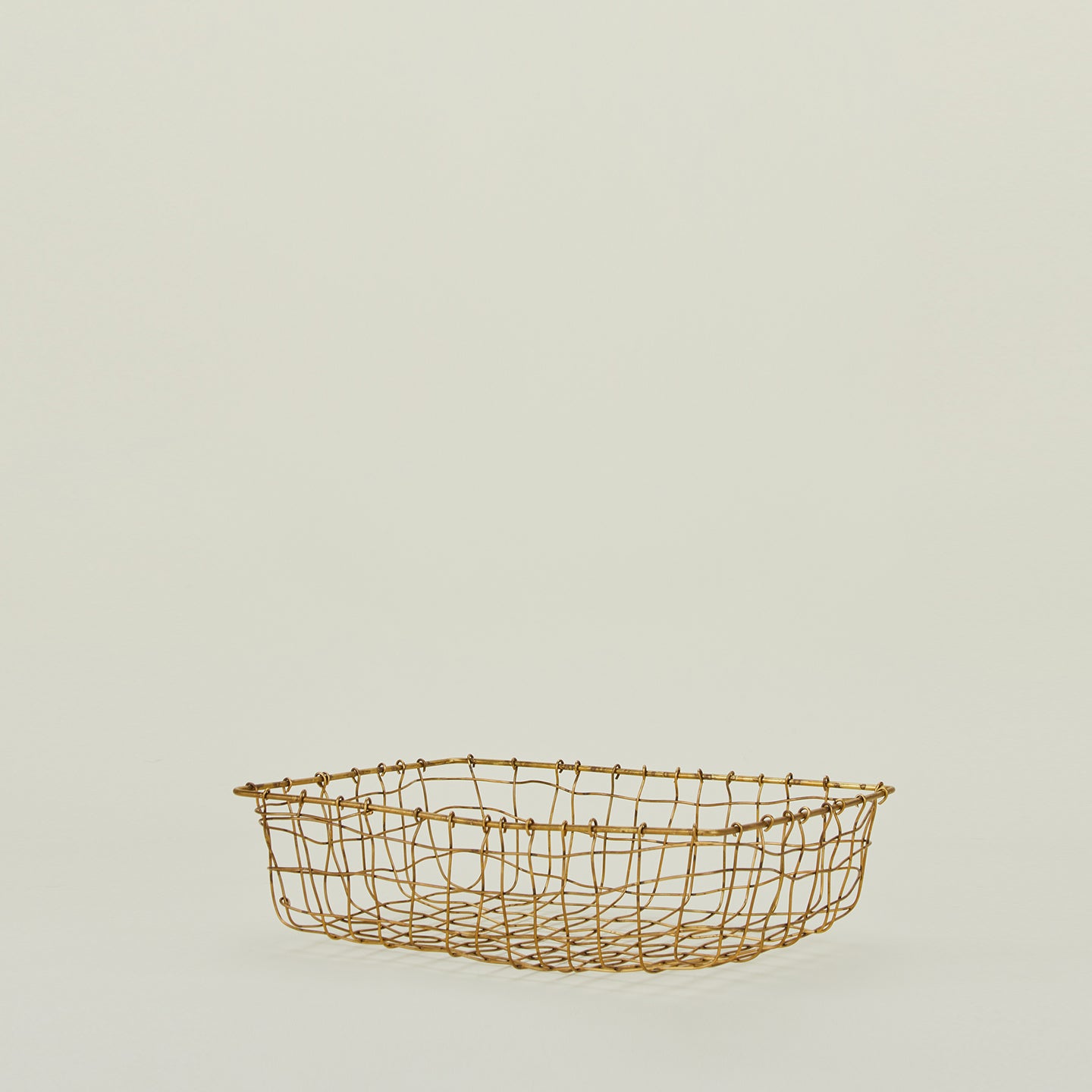 Brass Basket - Low