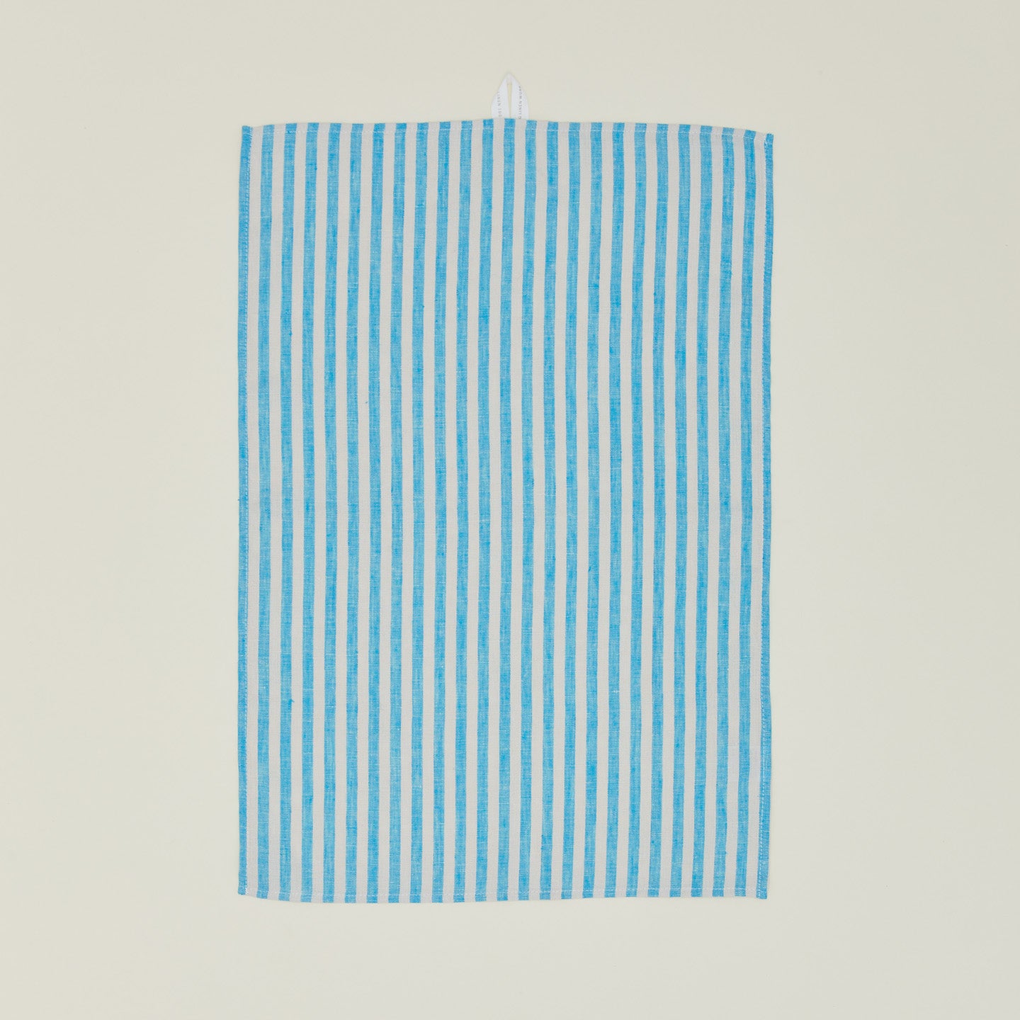 Chambray Stripe Kitchen Towel - Blue