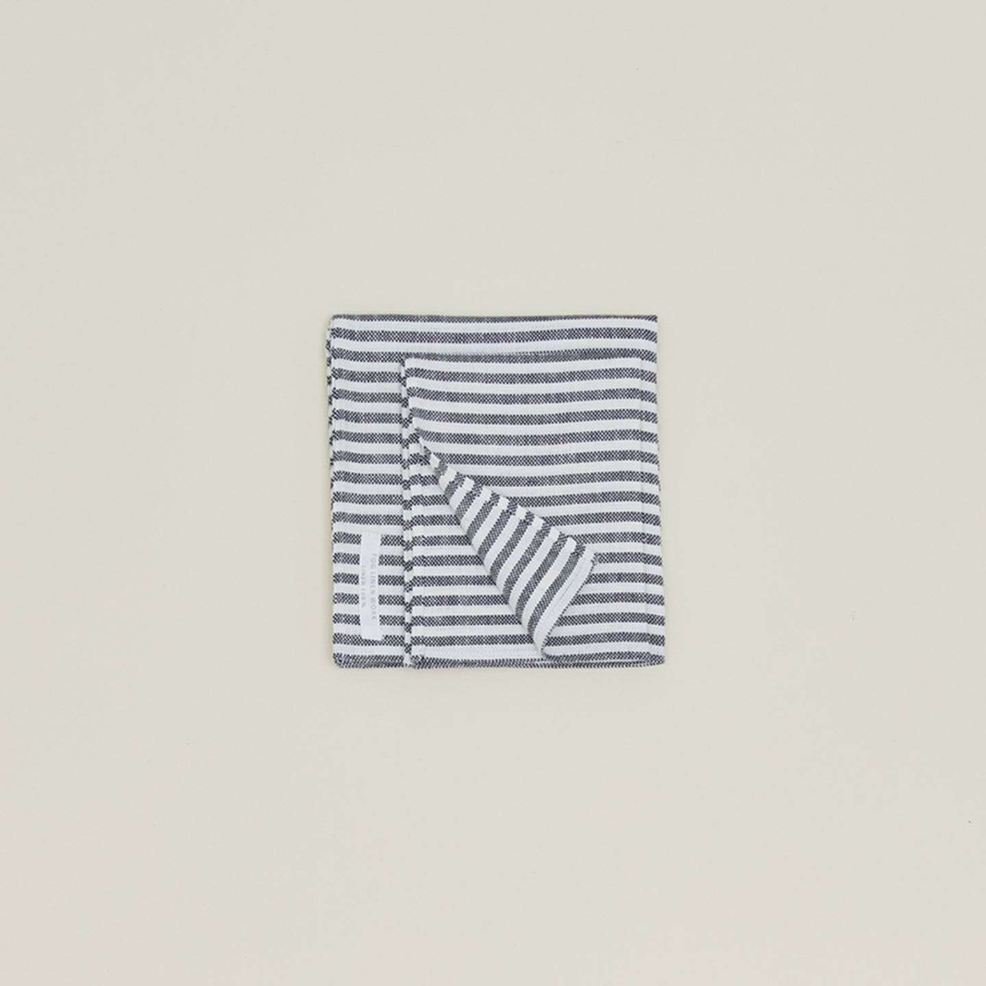 Chambray Linen Towel - Navy