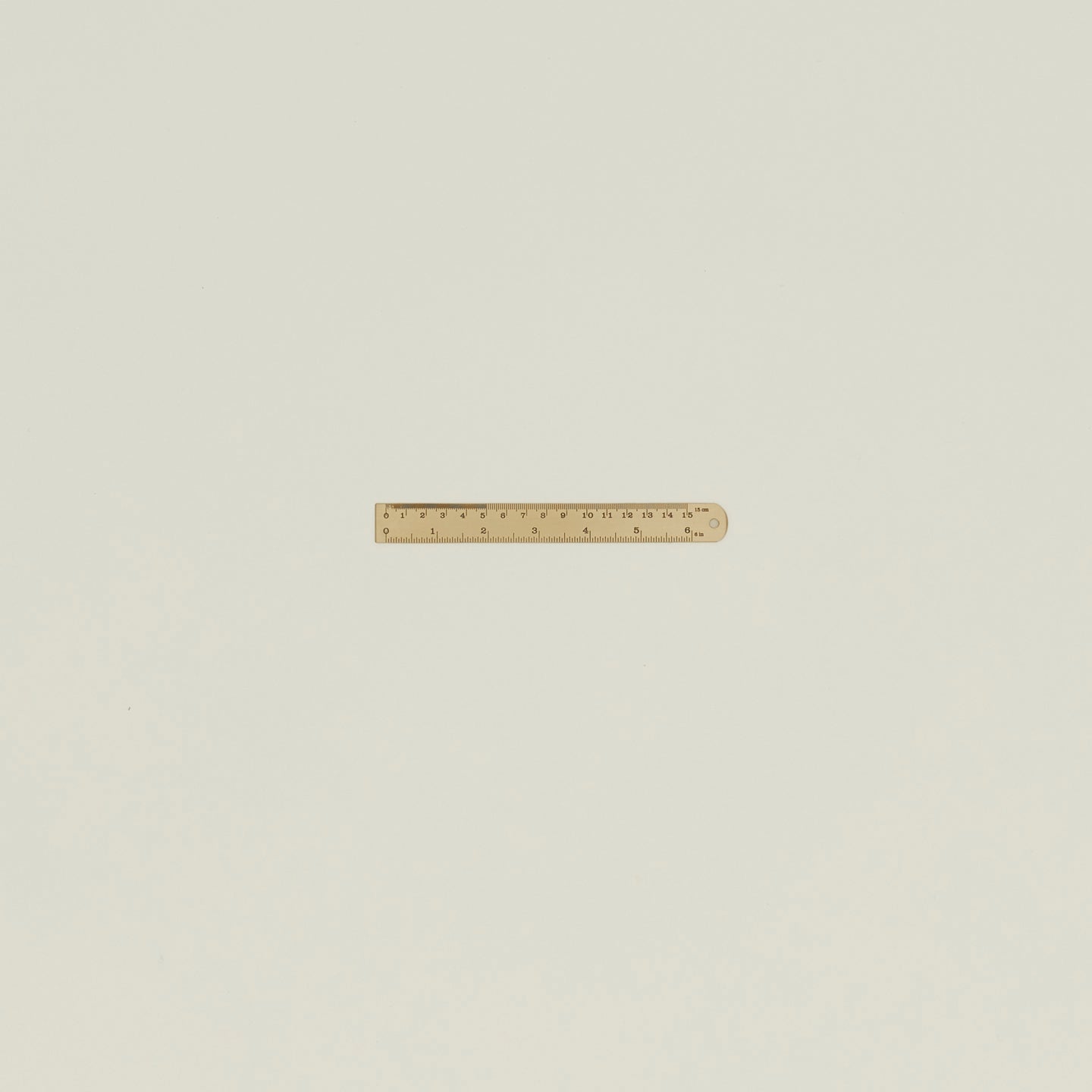 Brass Ruler