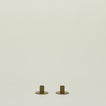 Essential Metal Candle Holders, Set of 2 - Olive