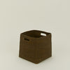 Essential Square Basket - Olive