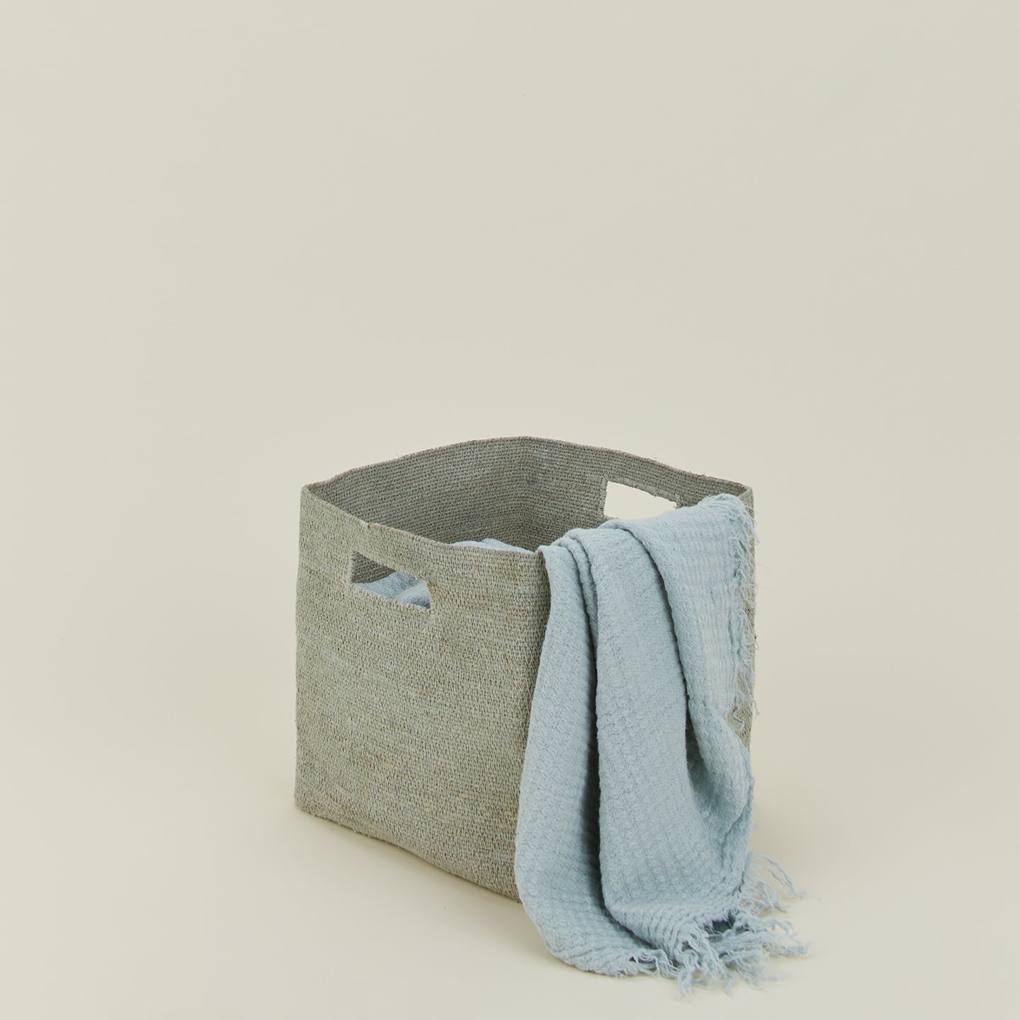 Essential Square Basket - Sky