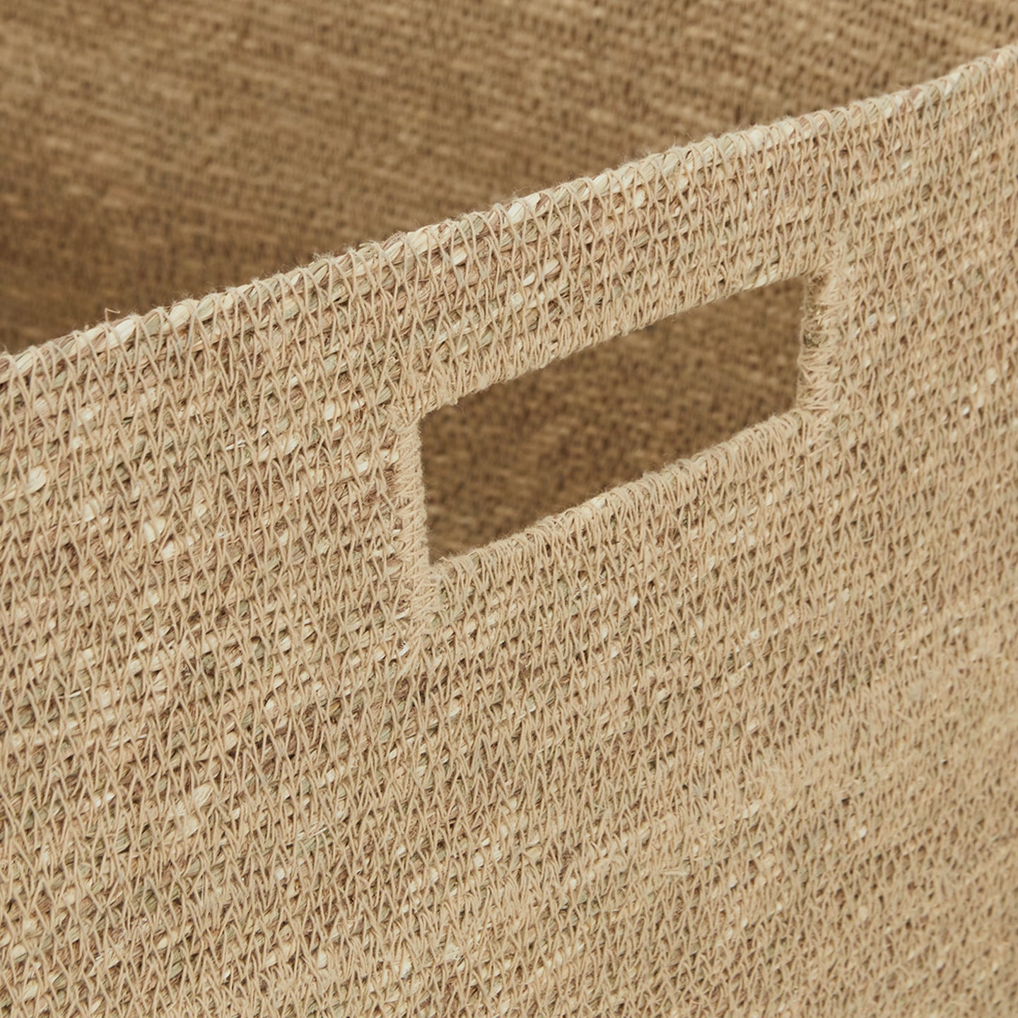 Essential Square Basket - Natural