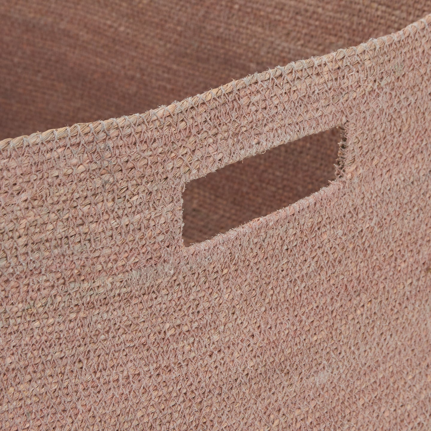 Essential Square Basket - Blush