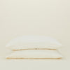 Simple Linen Pillowcases, Set of 2 - Ivory