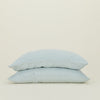 Simple Linen Pillowcases, Set of 2 - Sky