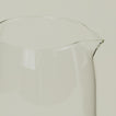 Close up of the rim of the Essential Glassware Pitcher in Clear.