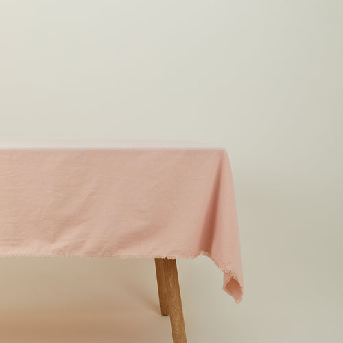 Essential Cotton Tablecloth - Blush