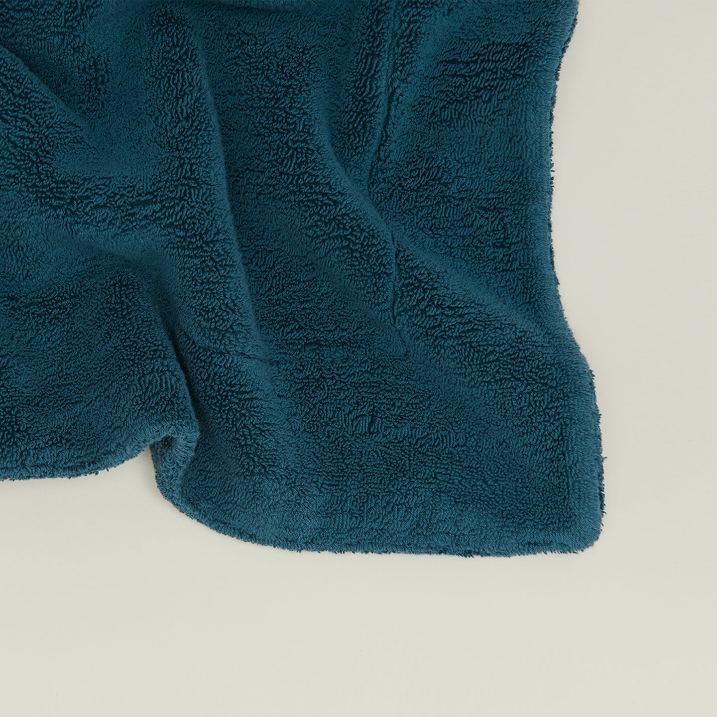 Simple Terry Bath Mat - Peacock
