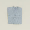 Simple Waffle Bathrobe - Sky