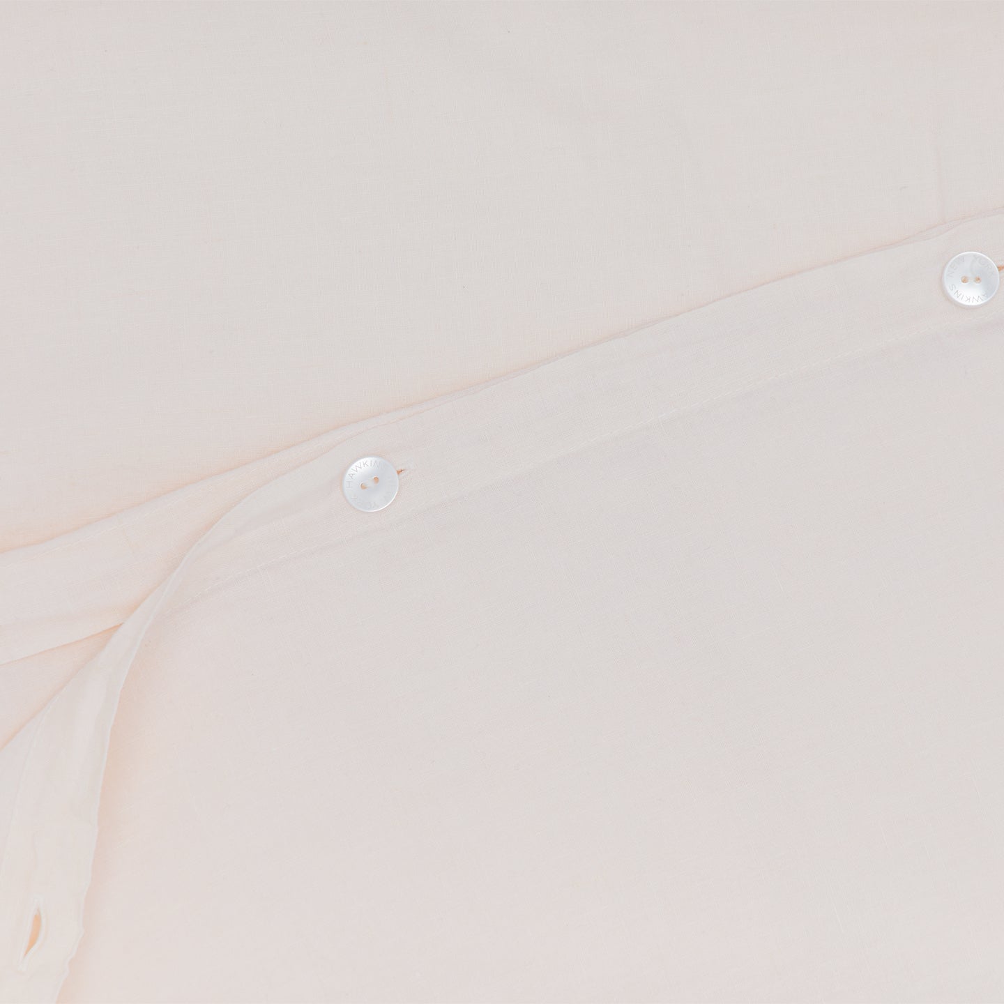 Simple Linen Duvet - Petal