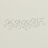 Shower Curtain Hooks, Set of 12 - Stainless Steel