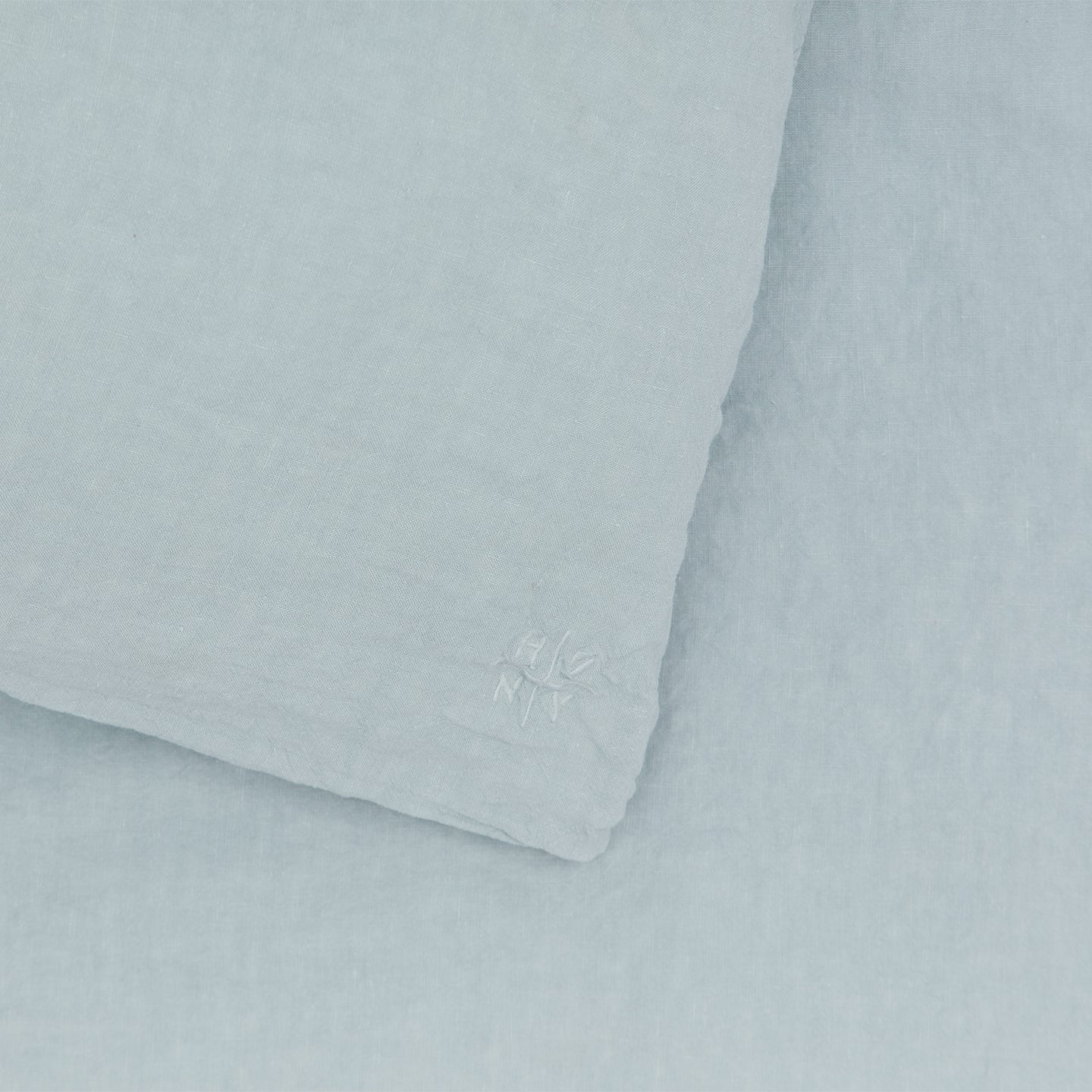 Simple Linen Euro Sham - Sky