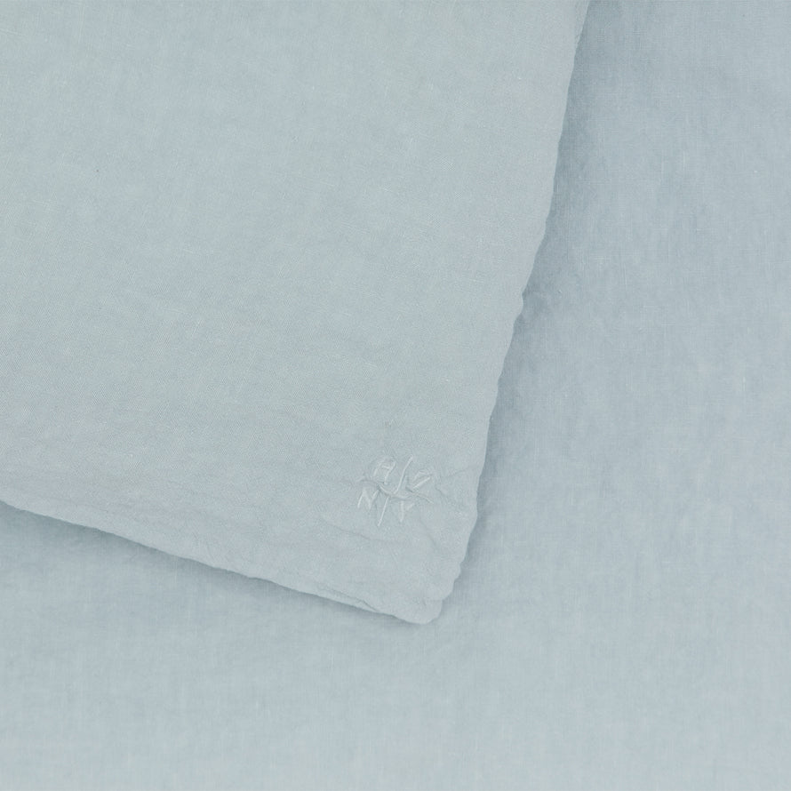 Simple Linen Euro Sham - Sky