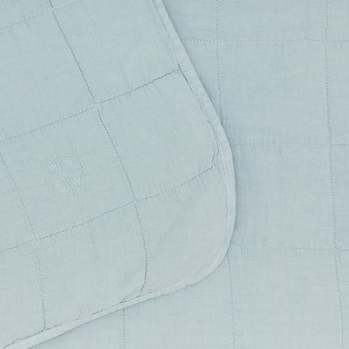 Simple Linen Quilt - Sky