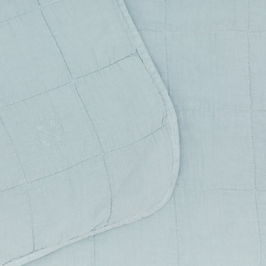 Simple Linen Quilt - Sky