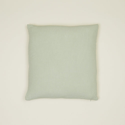 Simple Linen Euro Sham - Sage