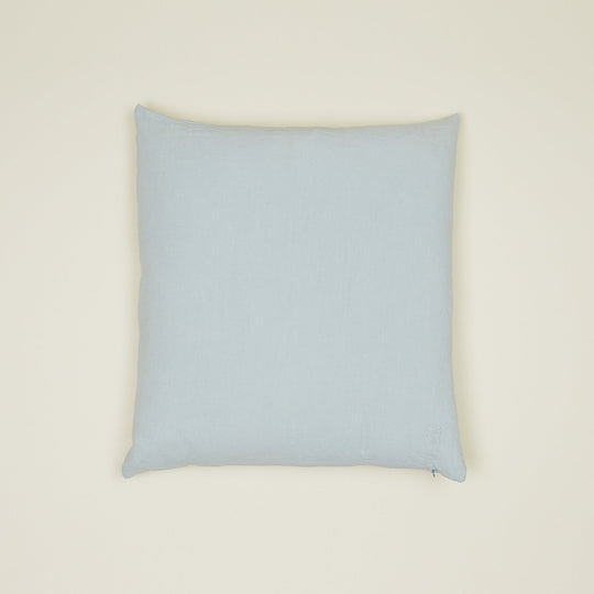 Simple Linen Euro Sham - Sky