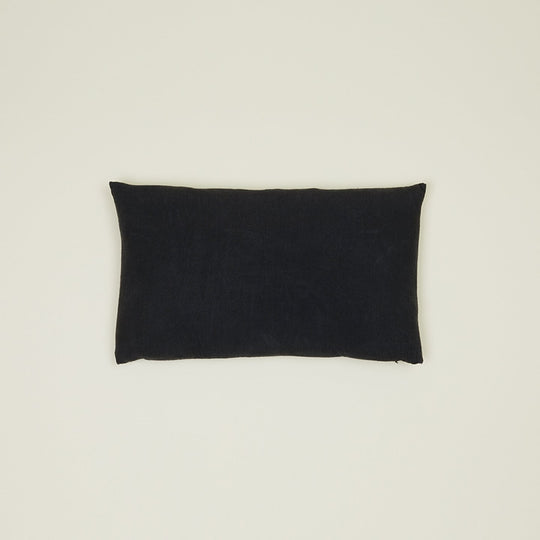 Simple Linen 12x22 Pillow - Black