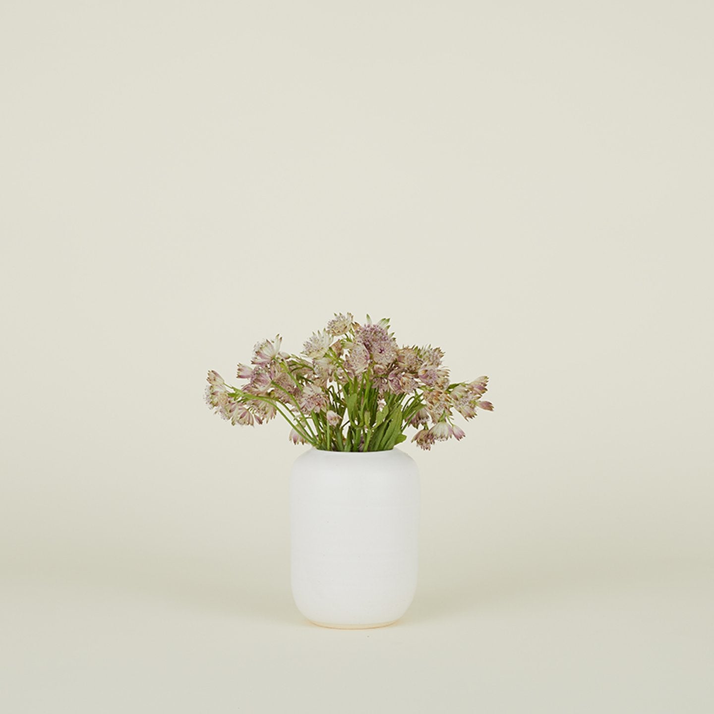 Stoneware Vase - Eggshell