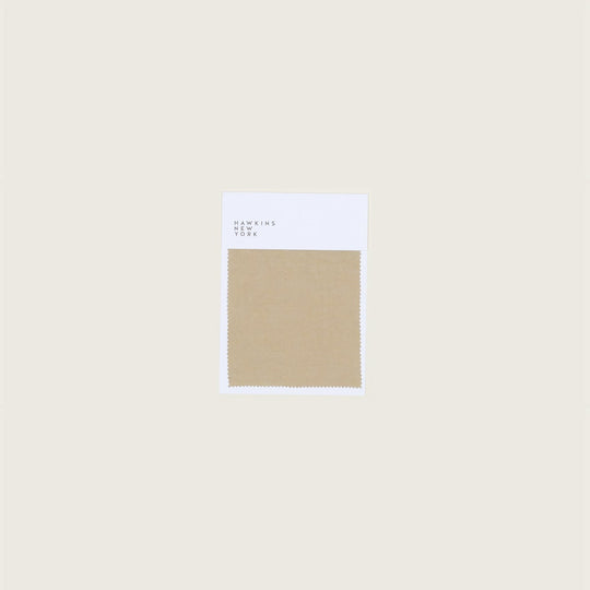 Simple Linen Swatch - Flax